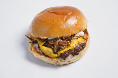 Truffle Mushroom Burger
